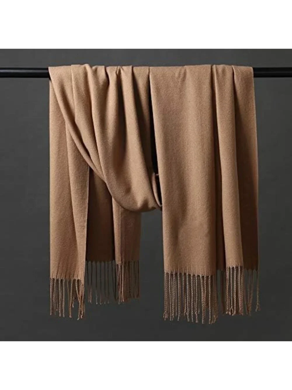 Cozy Extra Large Pashmina Shawl Wrap - Soft Wool Winter Scarf for Women